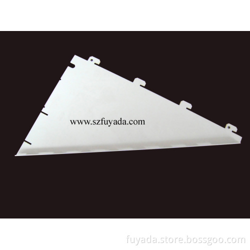 Supermarket Shelf-Sloping Arm End Plates